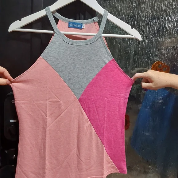 Blue Waters Colorblock Razorback Tank - Picture 3 of 5